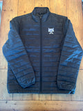 XL BLACK SILVER FOX BUBBLE JACKET