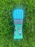 PUNCH OUT HYBRID COVER GATOR / OSTRICH MATERIAL