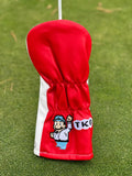 USA WHITE/RED PUNCH OUT DRIVER COVER